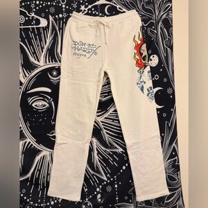 Ed Hardy - 💀 🔥 On fire Wide leg pants